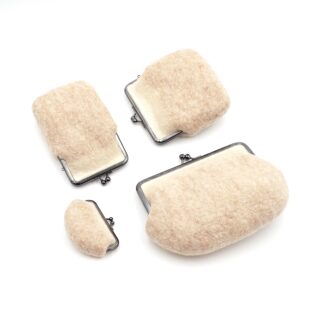 がま口ポーチ ｜ ビスケットと、井上陽水『夢の中へ』