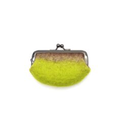 がま口ポーチ「SMILE-MINI」｜ ピスタチオ