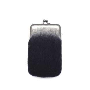 がま口ポーチ「NOPPO」｜  インディゴ